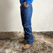 Calça Jeans Masculina Country 100% Algodão Barra Larga Agro