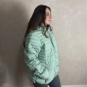 Jaqueta Feminina Puffer Nylon Casaco Bobojaco Premium Verde