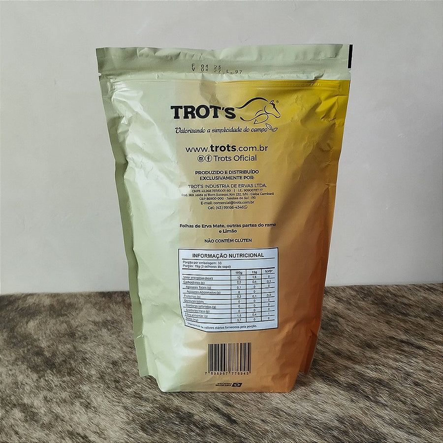 Erva Terere Trots Mate Premium Country Limão Caipira 500g