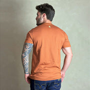 Camiseta Masculina Country Marrom Original Agro Paint Horse