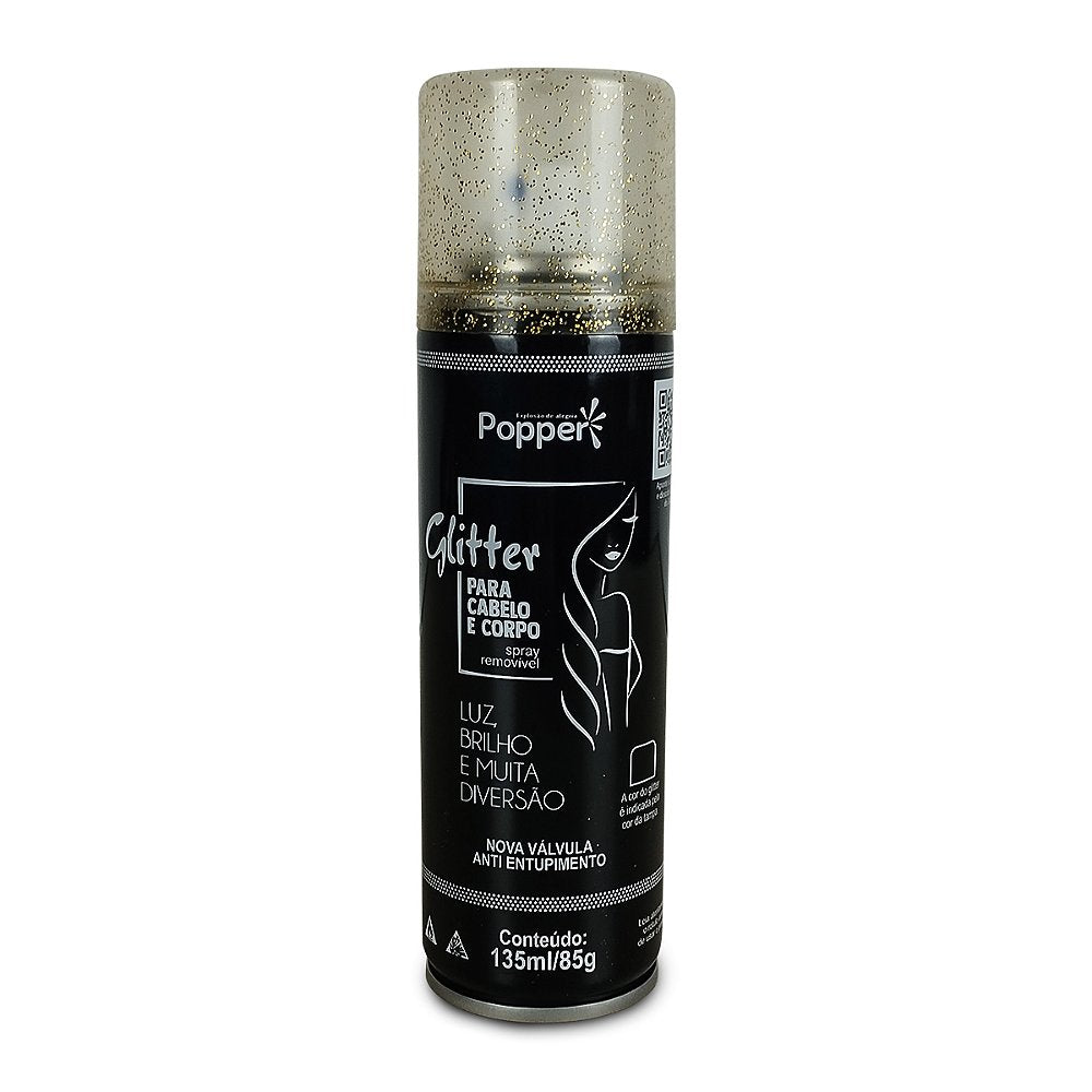 Glitter Purpurina Corporal Brilho Holográfico Cabelo Popper