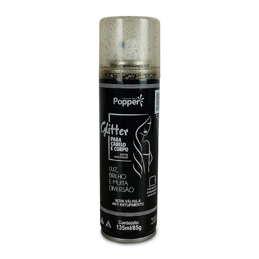 Glitter Purpurina Corporal Brilho Holográfico Cabelo Popper