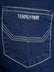 Calça Jeans Flare Feminina Country Bordada Rodeio Cós Alto