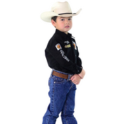 Camisão Country Radade Infantil Bordada Barretos Peão
