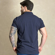 Camiseta Texas Farm Polo Masculina Original Azul Marinho