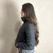Jaqueta Feminina Puffer Blusa Frio Inverno Bobojaco Preto