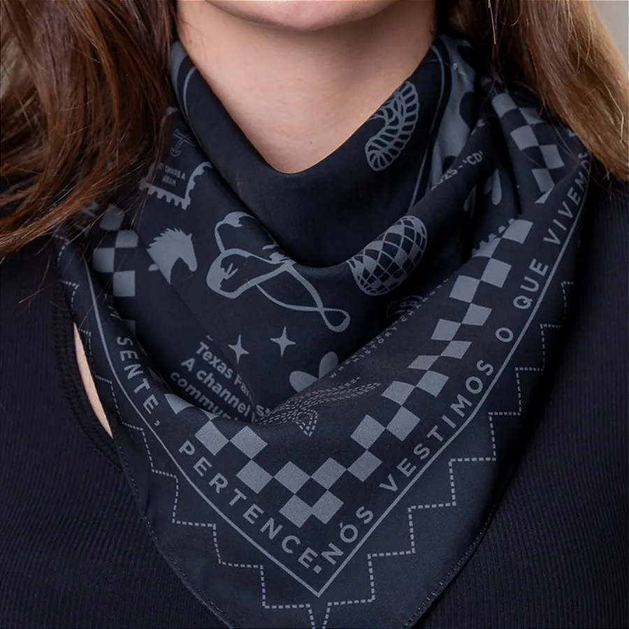Bandana Texas Farm Original Time Line Country Western Agro