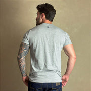 Camiseta Masculina Country Cinza Algodão Agro Paint Horse