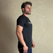 Camiseta Masculina Country Preta Original Agro Paint Horse