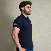 Camiseta Texas Farm Polo Masculina Original Azul Marinho
